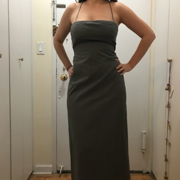 Vintage Theory Grey Full length Dress - Picture 4 of 6